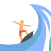 Figurine surf Site Internet