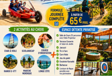 Formule CHILL & CHALLENGEJournée sur mesure au CAVV