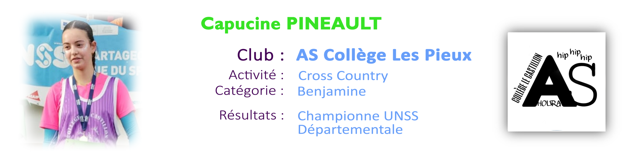 1 - T.Indiv Jeune L1 - Capucine PINEAULT