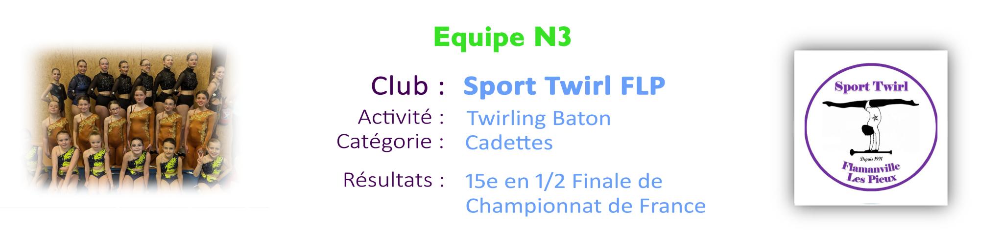 18 - T.Equipe Jeune L4 - Sport Twirl