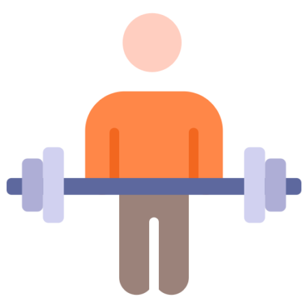Figurine Fitness Muscu Fla